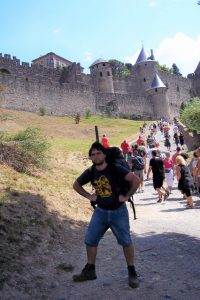 Carcassonne, viaggio senza soldi