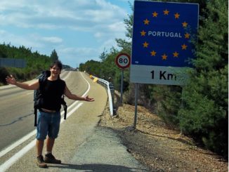 Viaggio in Portogallo, autostop, autostoppista, simone dabbicco, simon dabbicco, travelling without spending money