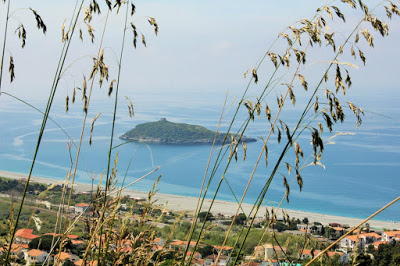 Foto dell’isola di Cirella a Diamante, in Calabria