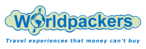 worldpackers logo, banner