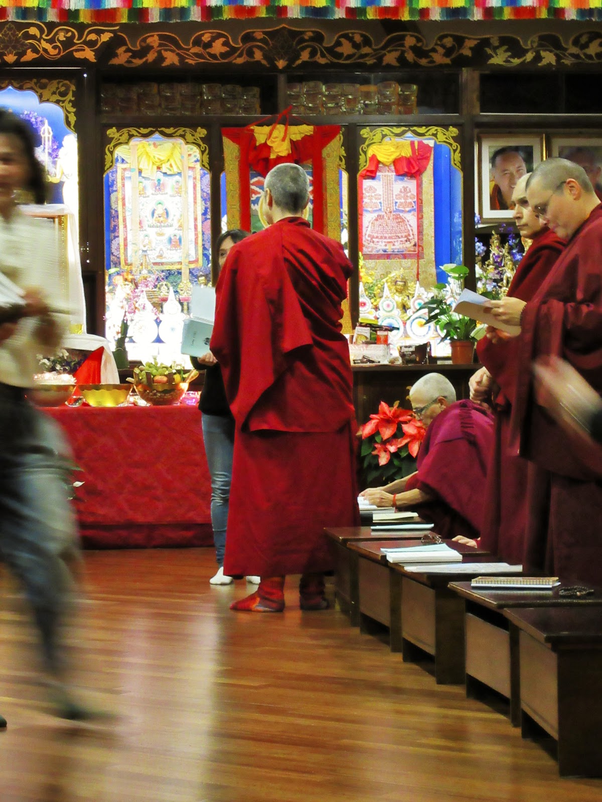Tempietto buddista a Pomaia: le foto