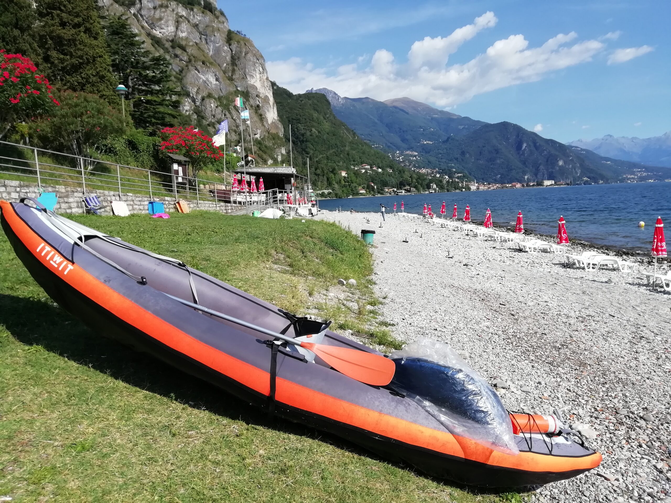 In Kayak sul lago di Como – foto Griante