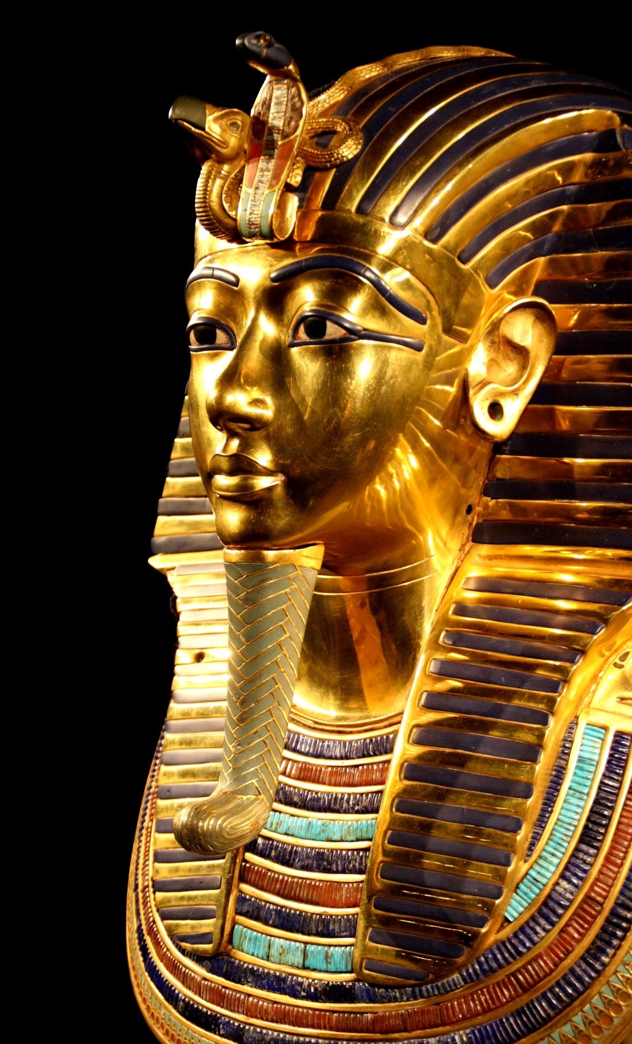 Maschera d’oro Tutankhamon