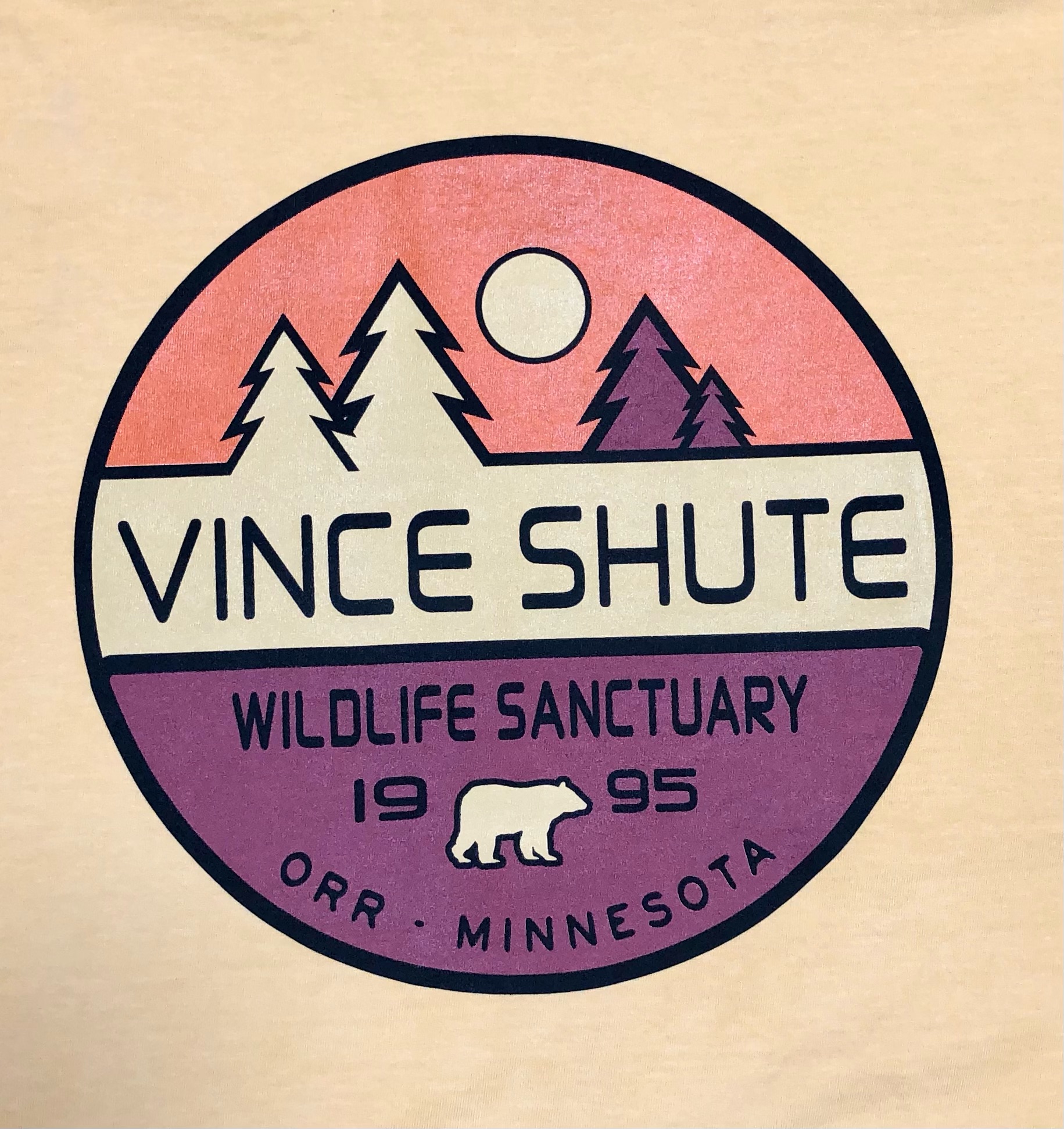 Il logo del rifugio per orsi neri Vince Shute Wildlife Sanctuary