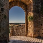 Toscana, Monteriggioni, borgo medievale, borghi