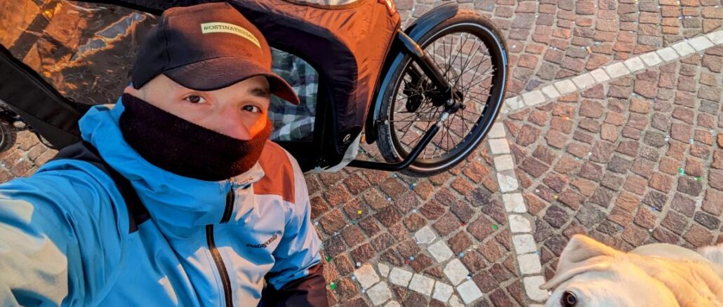 Nicola Inversi, Nordic Dream, viaggio lento, viaggiare con il cane, bicicletta, cicloturismo, cargobike