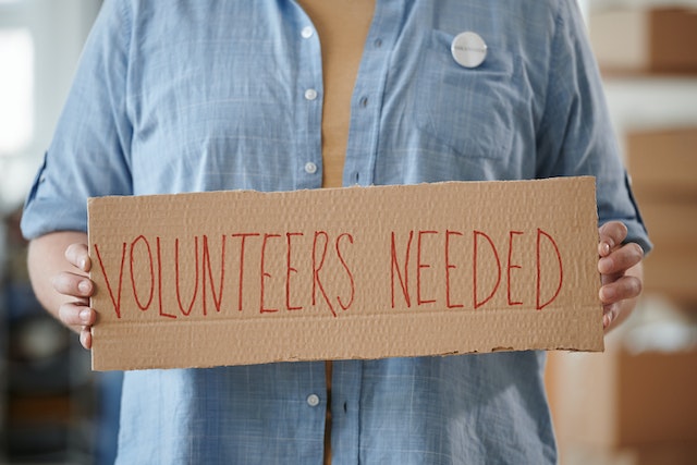 Opportunità di volontariato – Foto di Julia M. Cameron (via Pexels)