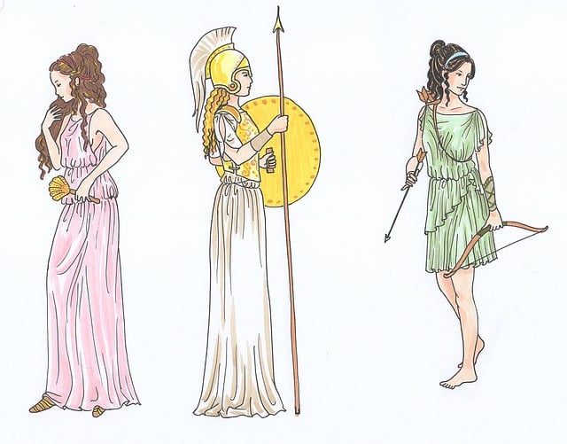 mitologia, antica grecia, figure femminili, atena, divinità, 