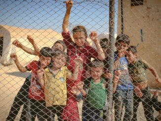 bambini profughi, rifugiati, Siria