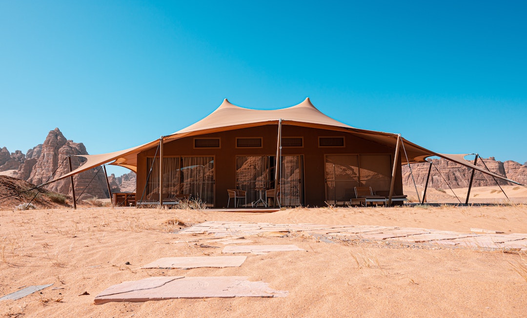 glamping, deserto, Arabia Saudita