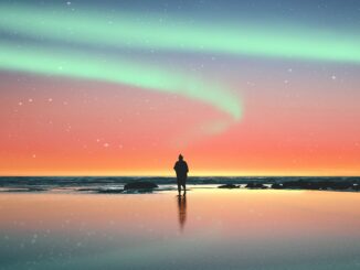 aurora boreale, northern lights