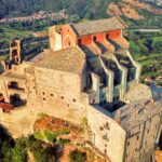 sacra di san michele, vista aerea, valle di Susa, Sant'Ambrogio