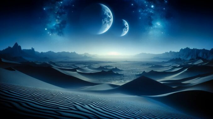 dune, pianeta con due lune