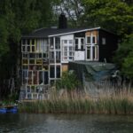 Christiania, architettura, fiume, mare, casa, finestra, bioedilizia