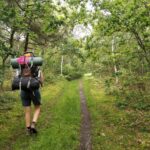 Mols Bjerge, sentiero, backpacking, trekking, avventura, wildcamping